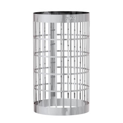 Kivipidin saunan piipun ympärillä - HARVIA Cilindro  Kivipidin saunan piipun ympärillä - HARVIA Cilindro