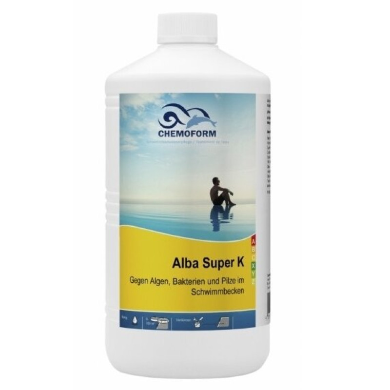 Vaahtoamaton levänmyrkky CHEMOFORM Alba Super K, 1 l