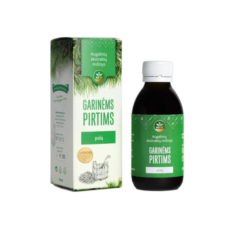 Yrttiuutesekoitus höyrysaunoihin mänty 150ml