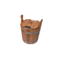 Puinen astia vispilille, tammi, 12l - 1