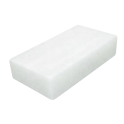 Valkoinen Himalajan suolatiili 200 × 100 × 25 mm - 1