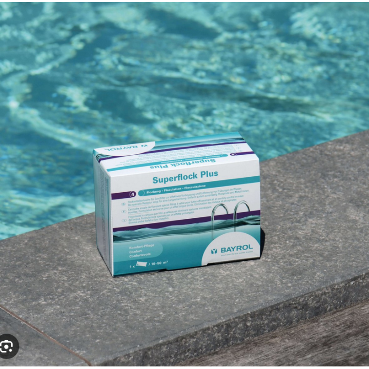 Vedenkirkastusaine Superflock, 1 kg