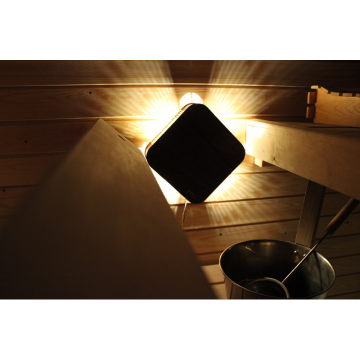 Neliönmuotoinen BIRRA LED-saunavalo