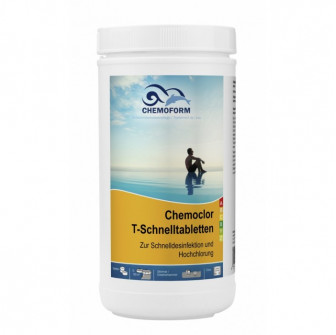 Nopeasti liukenevat klooritabletit CHEMOCLOR, 1 kg