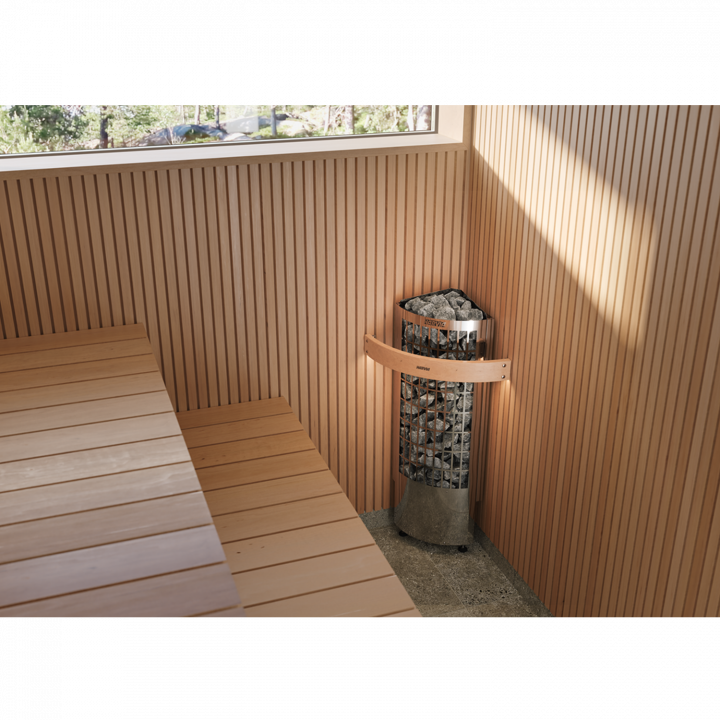 Sähkökiuas - HARVIA Cilindro Corner XE 6,8 kW