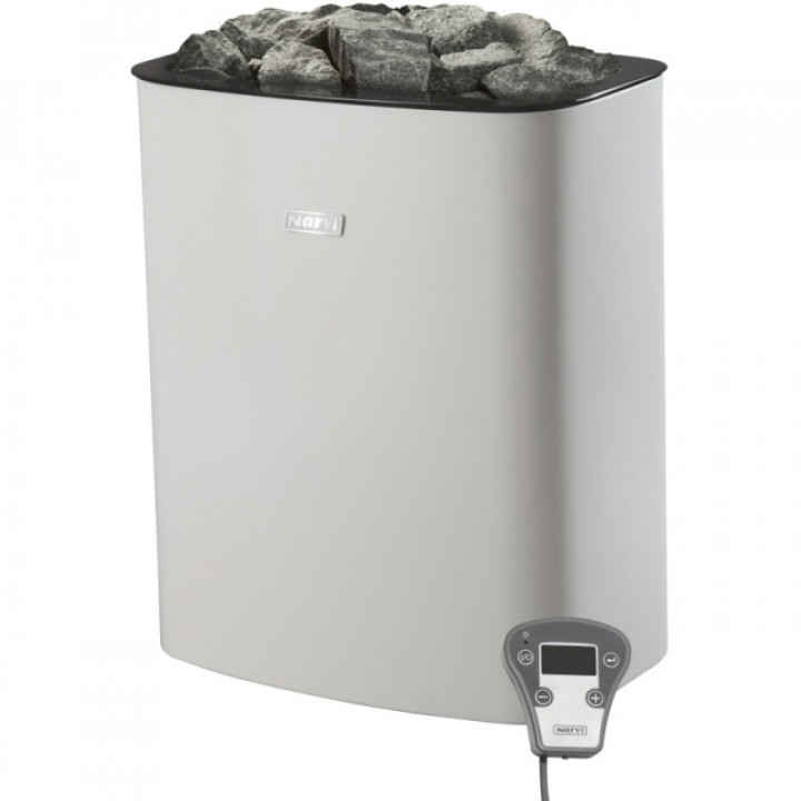 Sähkökiuas - NARVI NC Electric, valkoinen 6 kW