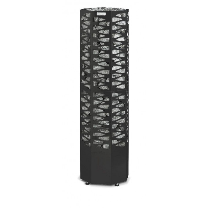 Sähkökiuas - NARVI SMOOTH 10,5 kW, musta