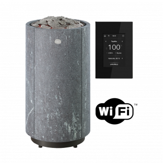 Sähkökiuas TULIKIVI KAARNA Nobile L, Wifi-ohjauspaneelilla