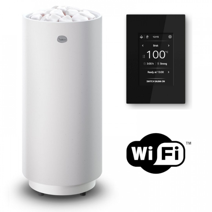 Sähkökiuas TULIKIVI Pyry, WIFI ohjauspaneelilla