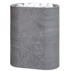 Sähkökiuas TULIKIVI ROUTA ohjauspaneelilla  Sähkökiuas TULIKIVI ROUTA ohjauspaneelilla