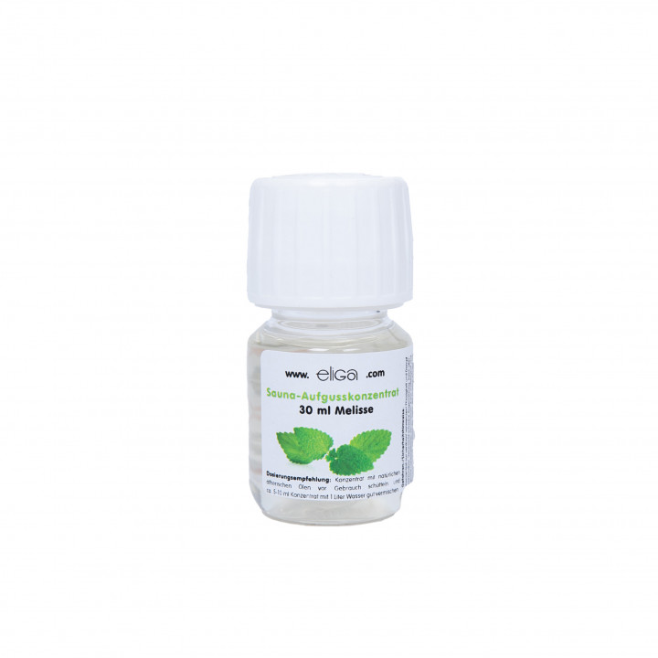 ELIGA saunan eteerinen öljy-infuusiotiiviste MELISSA, 30 ml