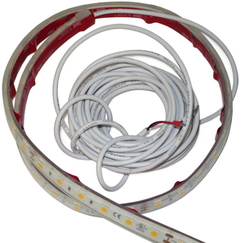 EOS-LED-nauhat höyrysaunaan, lämpimät valkoiset ja RGB-värit