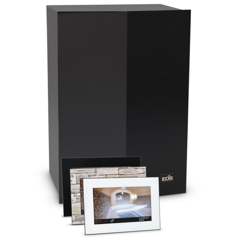 EOS SteamRock Premium II -höyrystin, jossa ohjausyksikkö yksilöllisesti