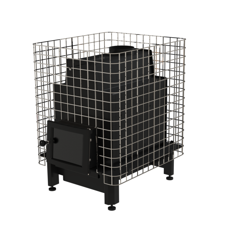 Puulämmitteinen kiuas - VILPRA ETNA-22-N-V, sisätakka