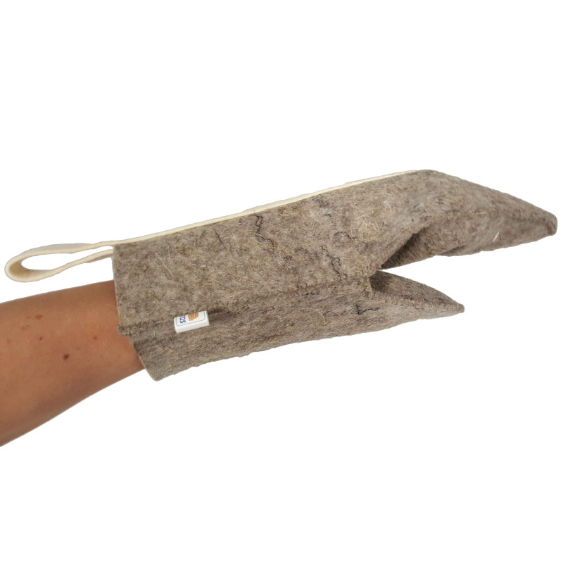 Huopakäsine saunaan