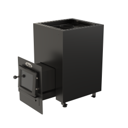 Puulämmitteinen kiuas - VILPRA FLAMO-14-LV ulkoisella tulisijalla 