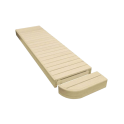 Päätylauteen elementti modulaarisiin saunan lauteisiin, haapa - 8