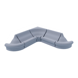 Höyrysaunan istuin V-1 