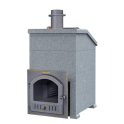Puulämmitteinen kiuas - Gefest GFS ZK 25 (P) Presidentti 1020/60 vuolukivi - 0