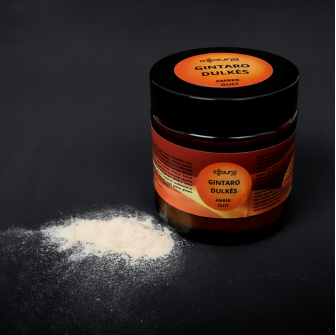 20 grammaa Natural Baltic Amber Powder Dust häihin tai perhejuhliin