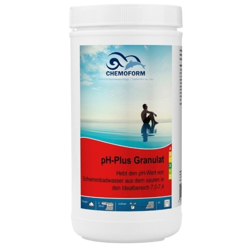 pH plus -rakeet CHEMOFORM, 1,0 kg