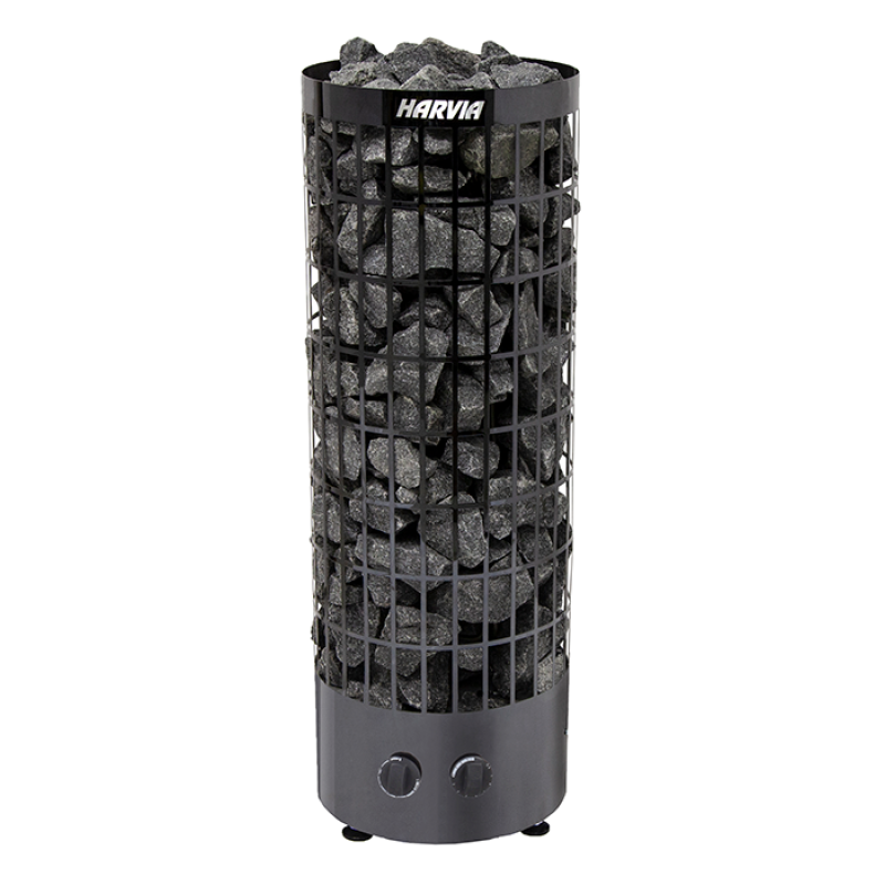 Sähkökiuas - HARVIA Cilindro Black Steel PC90 9 kW