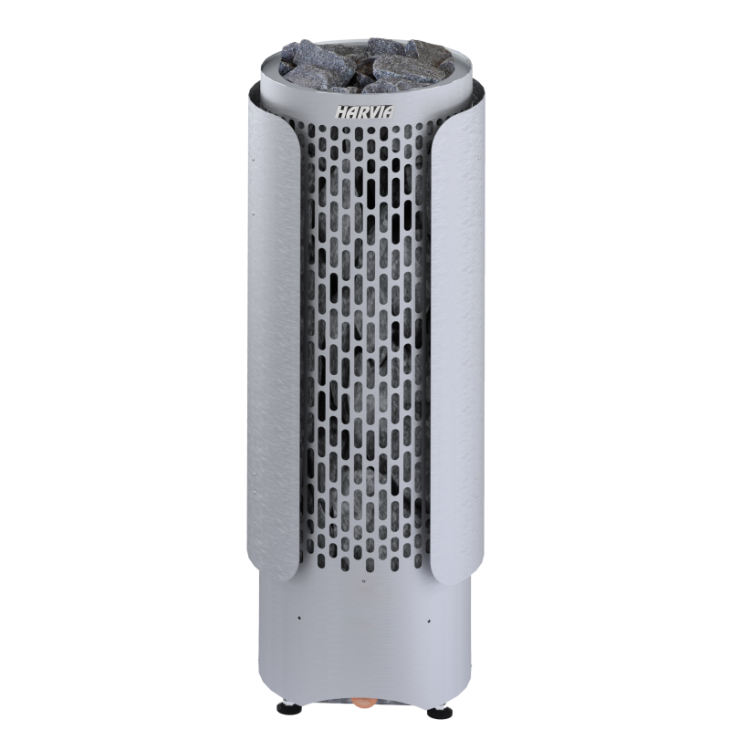 Suojaseinä Harvia Cilindro Plus harjattu teräs