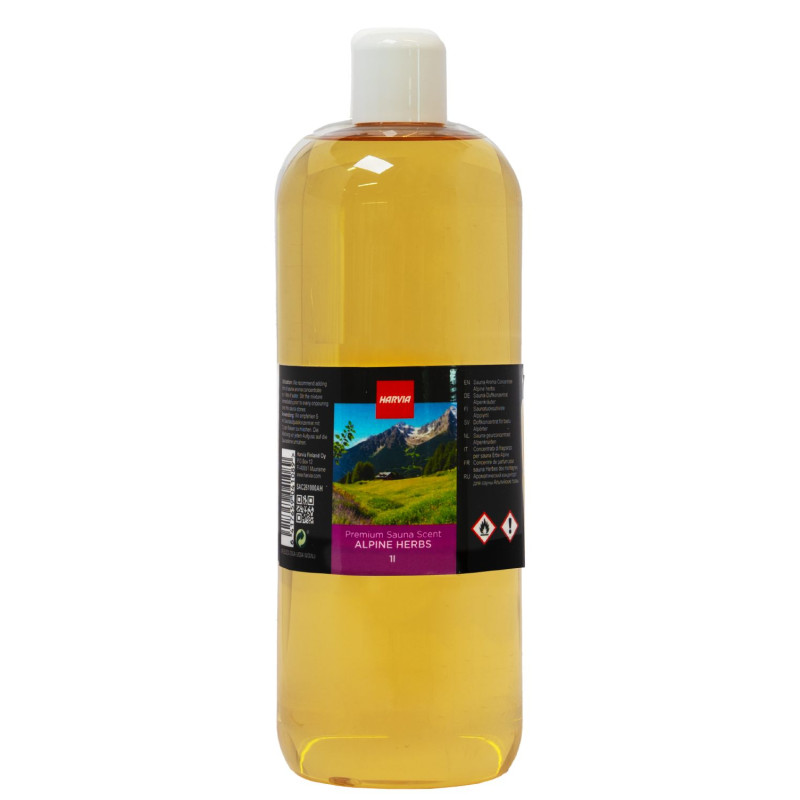 HARVIA-saunatuoksutiiviste, alppiyrttien tuoksu, 1 l