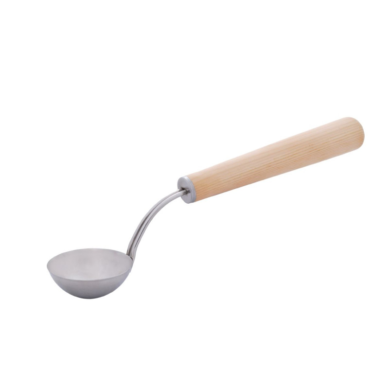 Harvia-saunakauha ruostumattomasta teräksestä valmistetulla kupilla, 40 cm, 100 ml