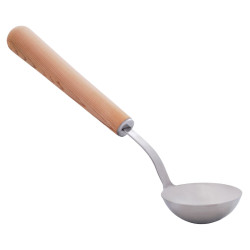 Harvia-saunakauha ruostumattomasta teräksestä valmistetulla kupilla, 40 cm, 200 ml 
