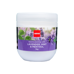 Saunakuoritussuola HARVIA laventeli minttu 1 kg