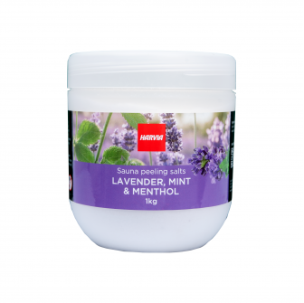 Saunakuoritussuola HARVIA laventeli minttu 1 kg
