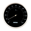 HARVIA saunalämpömittari, pyöreä, musta, halkaisija 160 mm, SAC90200 - 0