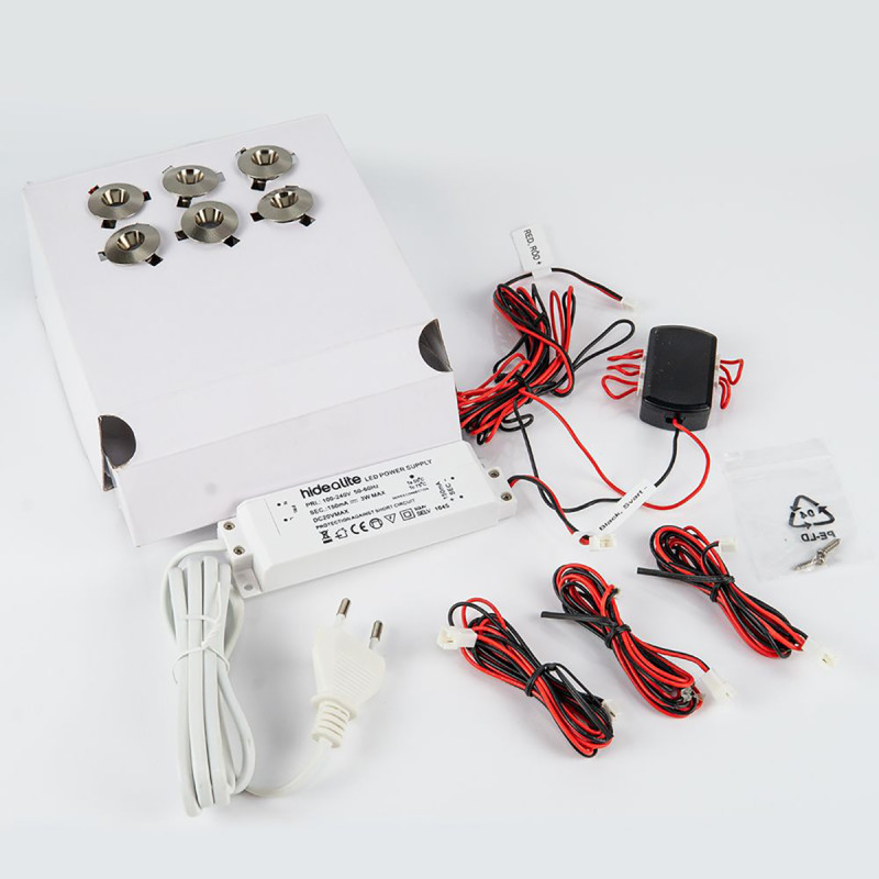 Saunavalo HIDEALITE, 6 kpl.