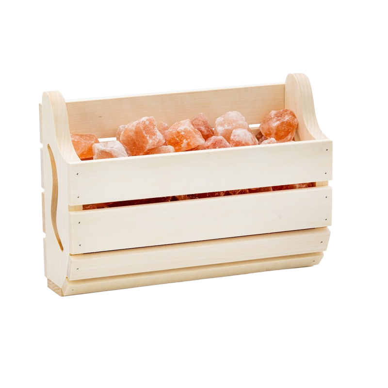Himalajan suolaa 6,5 kg:n laatikossa