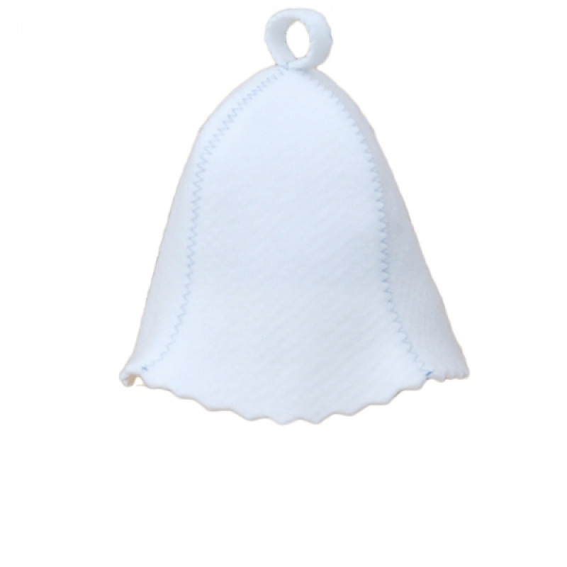 Saunahattu - valkoinen