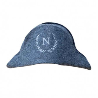 Saunahattu - Napoleon, harmaa
