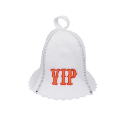 Saunahattu - VIP, valkoinen  Saunahattu - VIP, valkoinen