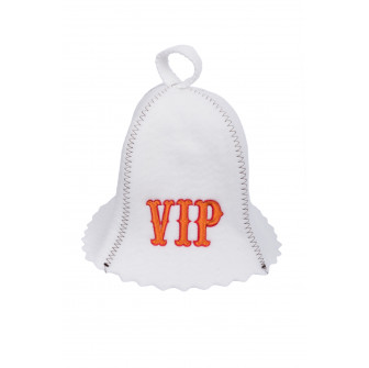 Saunahattu - VIP, valkoinen
