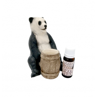 Keraaminen säiliö tuoksuille - panda