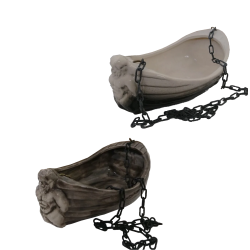 Keraaminen säiliö tuoksuille - vene Poseidonilla 