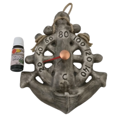 Keraaminen saunalämpömittari - ankkuri 