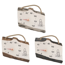 Keraaminen saunalämpömittari - tyttö vedessä 