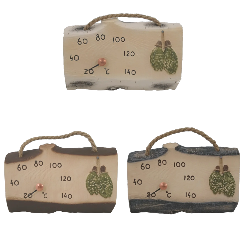 Keraaminen saunalämpömittari - saunavispilät