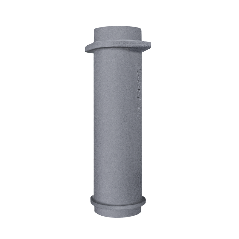 Alempi valurauta savupiippu putki GEFEST takeille 180 / 500mm Alempi valurauta savupiippu putki GEFEST takeille 180 / 500mm