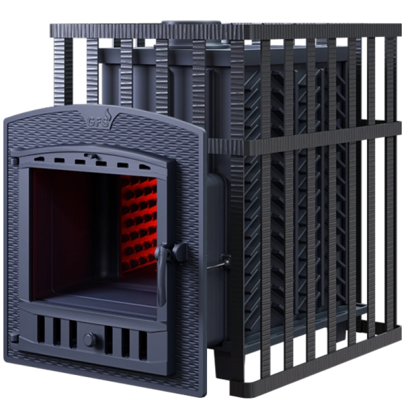 Puulämmitteinen kiuas GEFEST - GFS ZK 40 (P) 2 tuuman ritilällä