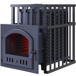 Puulämmitteinen kiuas GEFEST - GFS ZK 45 (M) ritilällä  Puulämmitteinen kiuas GEFEST - GFS ZK 45 (M) ritilällä