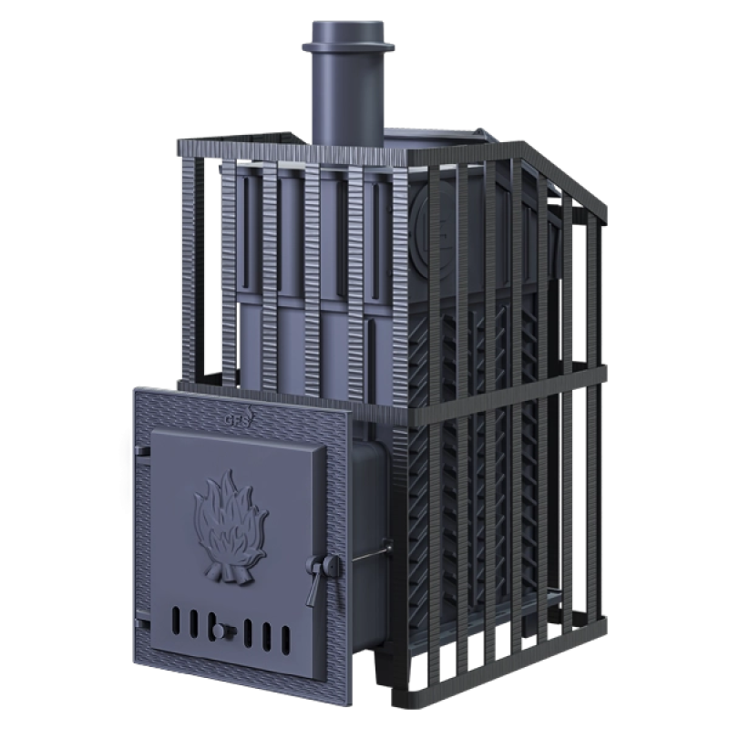 Puulämmitteinen kiuas GEFEST - GFS ZK Uragan 18 ritilällä