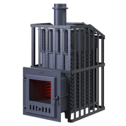 Puulämmitteinen kiuas GEFEST - GFS ZK Uragan 30 (M) ritilällä  Puulämmitteinen kiuas GEFEST - GFS ZK Uragan 30 (M) ritilällä