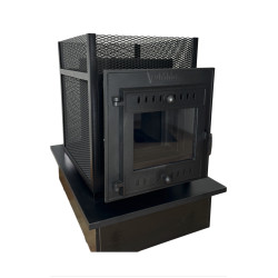 Puulämmitteinen kiuas - SUMMIT Mont Blanc auki  Puulämmitteinen kiuas - SUMMIT Mont Blanc auki